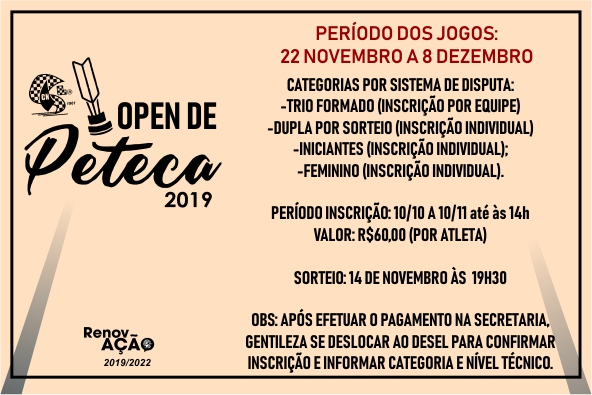 Open Peteca 2019