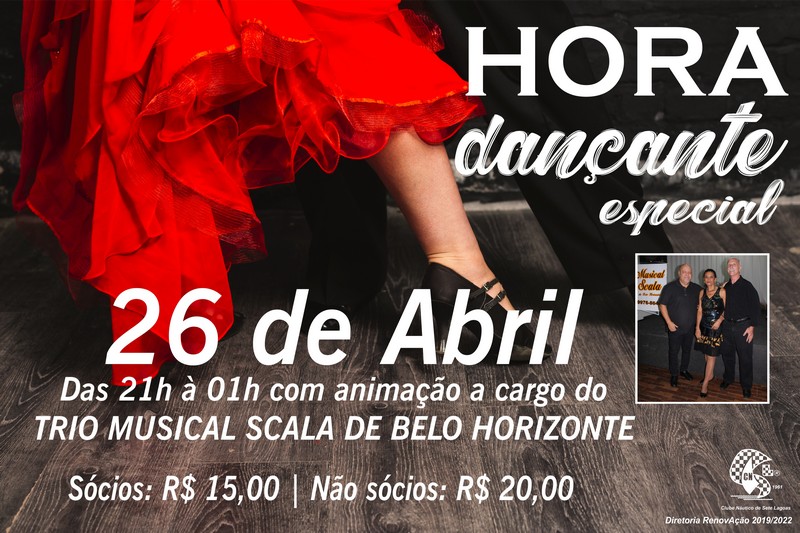 Hora Dançante Especial - abril 2019